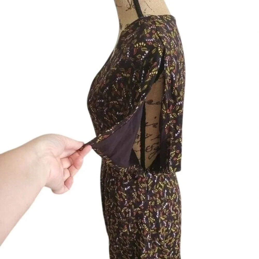 Free People Floral Print Romper Deep V Neck Mini Jumpsuit Summer‎ Casual Party